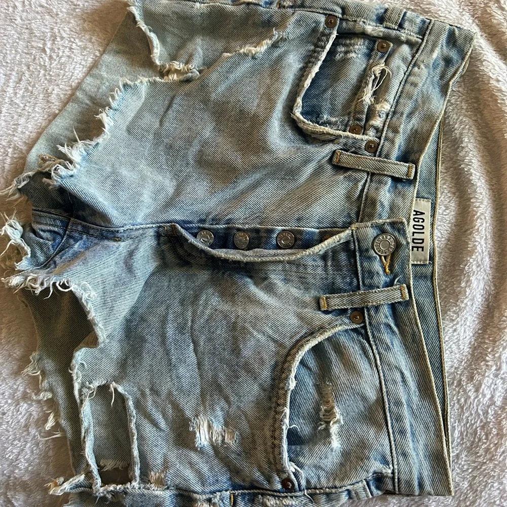 AGOLDE Women's Parker Vintage Cut Off Short in‎ Swapmeet #A026-811 W7242 Size 25